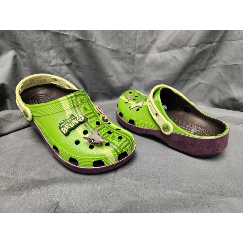 Crocs Boys Disney Encanto Clog Slip-On 209878-001 Bruno Size 6 NEW WITH TAGS!